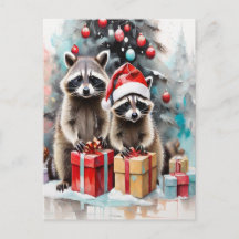Navidades Raccoon Lover