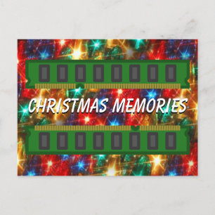 Postal Festiva Navidades Recuerdos Pun