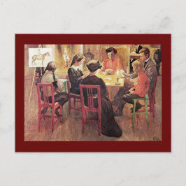 Postal Festiva Navidades rompen 1909