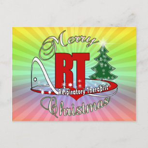 Postal Festiva NAVIDADES RT Terapia Respiratoria