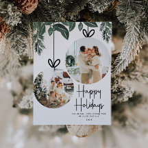 Navidades rusos acuarela verde foto