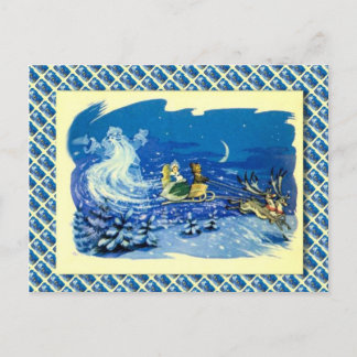 Postal Festiva Navidades rusos de época, Phantom Santa
