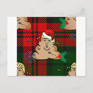 Postal Festiva navidades se deshacen de trump