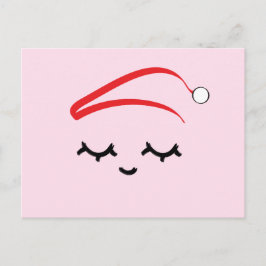 Postal Festiva Navidades simples Ojo ataca el feriado