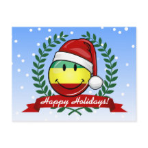 Navidades sonrientes Estilo Bandera Rastafaria