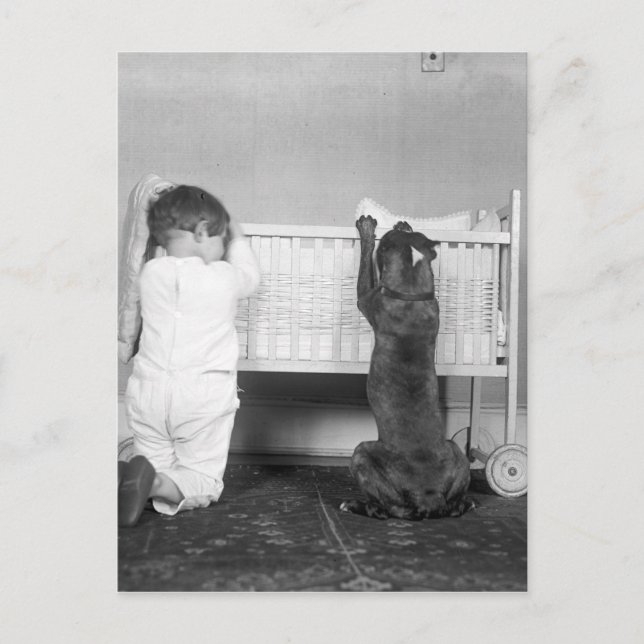 Postal Festiva Navidades Story alrededor de 1924 (Anverso)