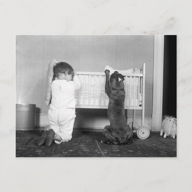 Postal Festiva Navidades Story alrededor de 1924 (Anverso)