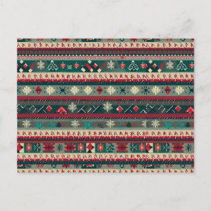 Postal Festiva Navidades Suéter Feo 4