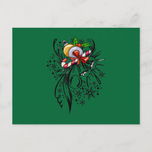 Postal Festiva Navidades Tattoo