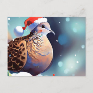 Postal Festiva Navidades Turtle Dove 2