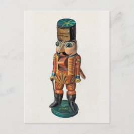 Postal Festiva Navidades Vintage Nutcracker