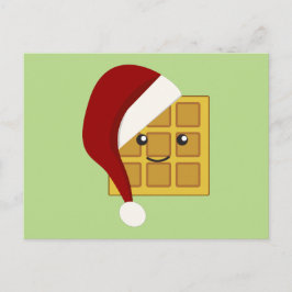 Postal Festiva Navidades Waffle