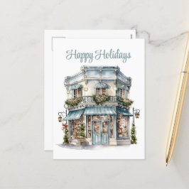 Postal Festiva Negocios de Navidades festivos