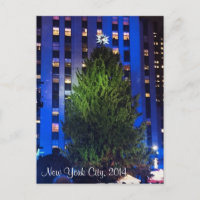New York City Christmas Tree Rockefeller Center NY