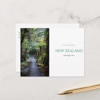 Postal Festiva New Zealand Postcard 