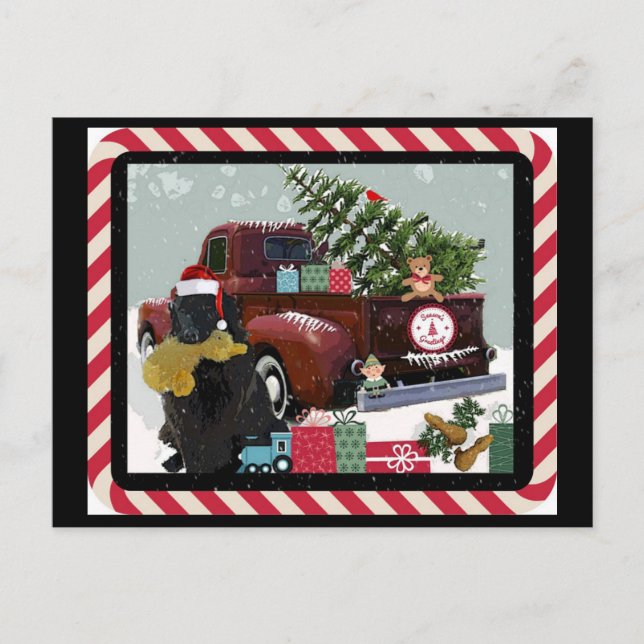 Postal Festiva Newfoundland Christmas (Anverso)