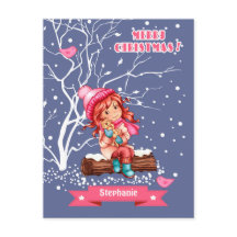 Niña pequeña y gitana | Navidades de nombres perso