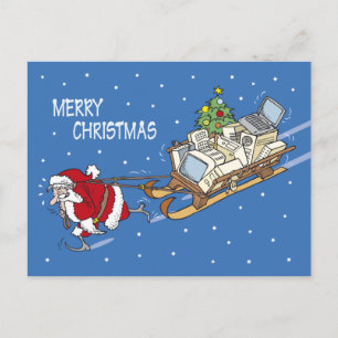 Postal Festiva No. 08 de Papá Noel