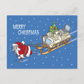 Postal Festiva No. 08 de Papá Noel