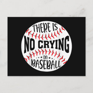 Postal Festiva No Hay Lágrimas En El Béisbol