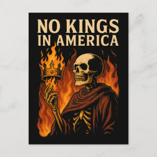 Postal Festiva No hay reyes en America Fire 