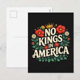 Postal Festiva No Kings América