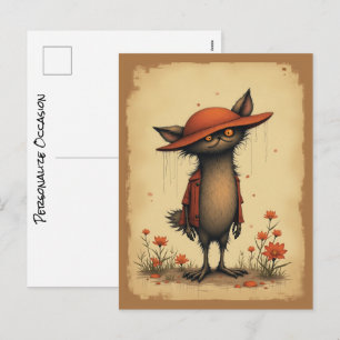 Postal Festiva No pensaste que te escribiría de vuelta, ¿verdad? 