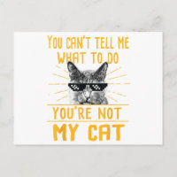No puedes decirme qué hacer - Funny Cat Lover Kit