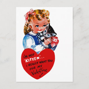 Postal Festiva No soy gatito