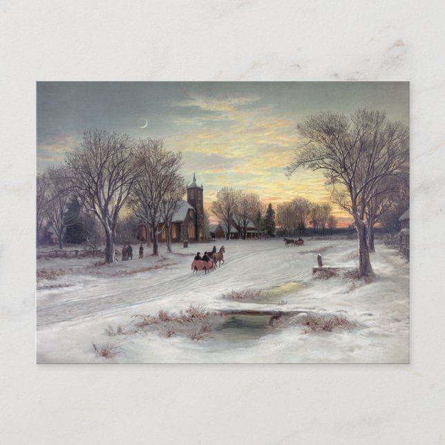 Postal Festiva Nochebuena (Anverso)