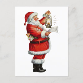 Postal Festiva Nochebuena vintage