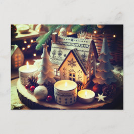 Postal Festiva Noel nórdico | Diseño de navidades
