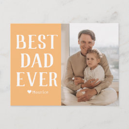 Postal Festiva Nombre de la foto del Día de los Padres de la Fami