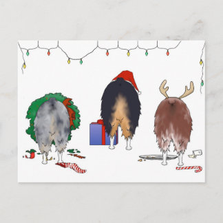 Postal Festiva Nothin' Butt An Aussie Navidades