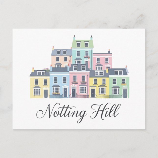 Postal Festiva Notting Hill London (Anverso)