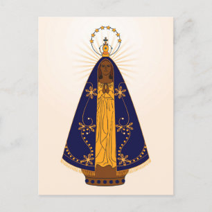 Postal Festiva Nuestra Señora del Aparecida