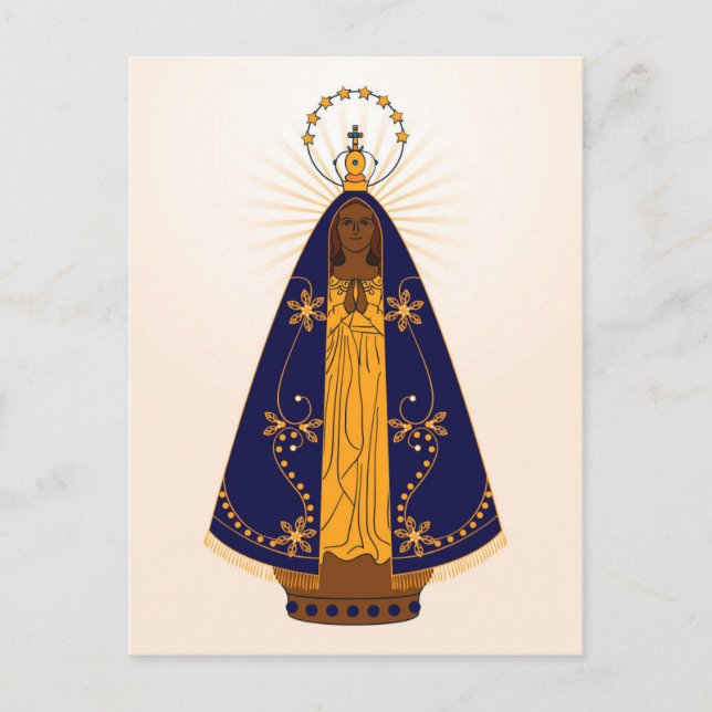 Postal Festiva Nuestra Señora del Aparecida (Anverso)