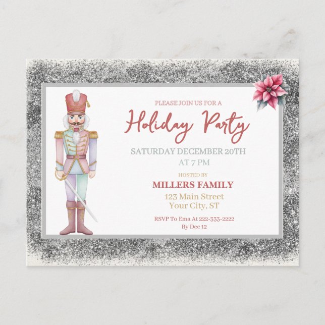 Postal Festiva Nutcracker Christmas  (Anverso)