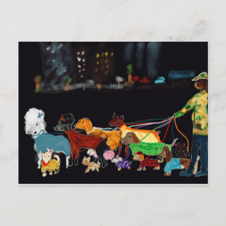 Postal Festiva Nyc Dogwalker