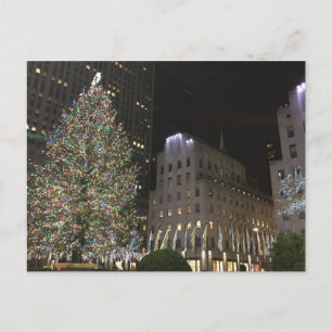 Postal Festiva NYC Rockefeller Center Christmas Tree New York