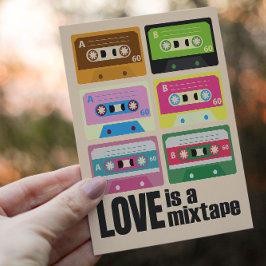 Postal Festiva Ochenta amor es una mixtape Cassette 80