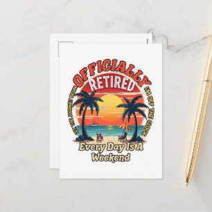 Postal Festiva Oficialmente Retirado Todos los Días Fin de Semana