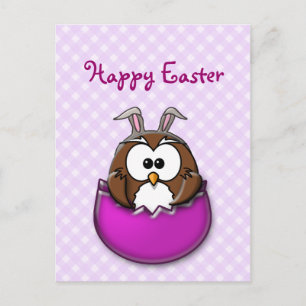 Postal Festiva Ojo de Pascua - rosa