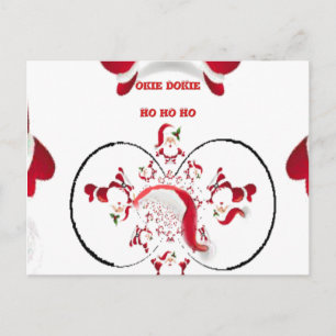 Postal Festiva ¡Oki Dokie Santa!