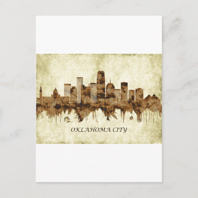 Postal Festiva Oklahoma City Oklahoma (Anverso)