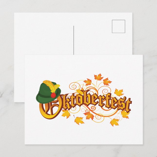 Postal Festiva Oktoberfest (Anverso / Reverso)
