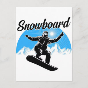 Postal Festiva Olimpiadas de Invierno de 2026 Snowboarding en Hal