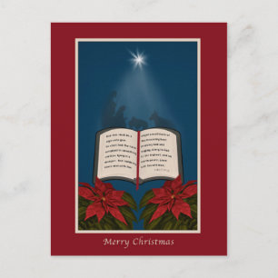 Postal Festiva Open Bible Christmas Message