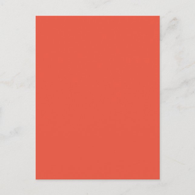 Postal Festiva Orange Red #EC553E, Pale Copper (Anverso)