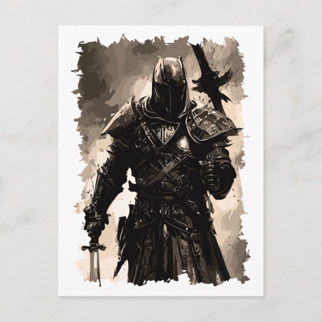 Postal Festiva Orden Santo de los Caballeros Templarios (Anverso)